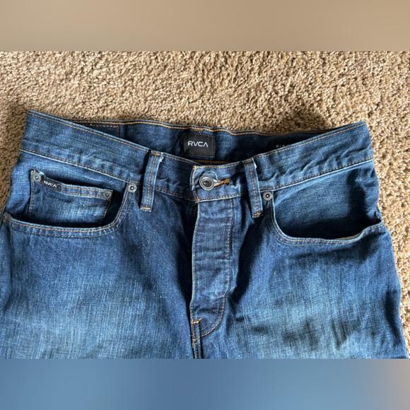 RVCA Men’s New Normal Denim | Size 31 | Dark wash jeans - Picture 5 of 11